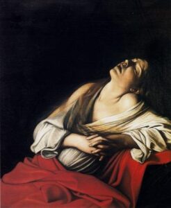 caravaggio Extasis de Maria Magdalena