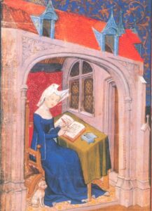 origen del feminismo Cristine de Pizan, (1364-1430)