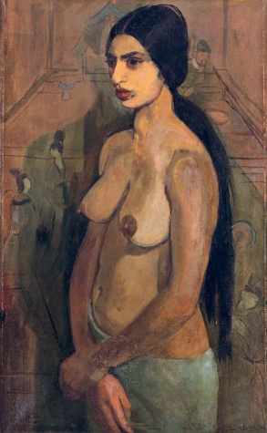 Amrita Sher Gil Auto retrato como taitiana, 1934