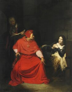 Juicio de Juana de Arco Paul Delaroche 1824