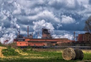 antigua fábrica de patrimonio industrial