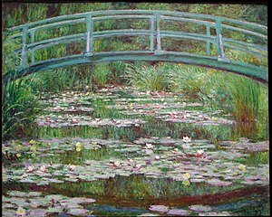 Puente japones de Claude Monet