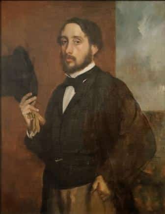 Retrato de Edgar Degas