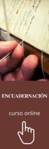 Curso de Encuadernación artesanal