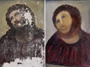 restauraciones de arte fallidas - Ecce Homo