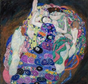 Gustav Klimt The Maiden, 1913, National Gallery Prague