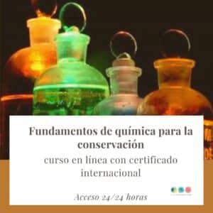 portada curso fundamentos de quimica en conservación