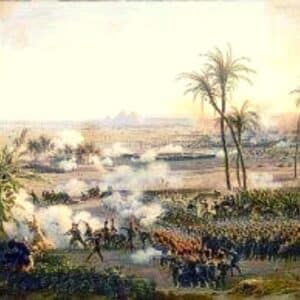 Guerra de la piramides. egipto
