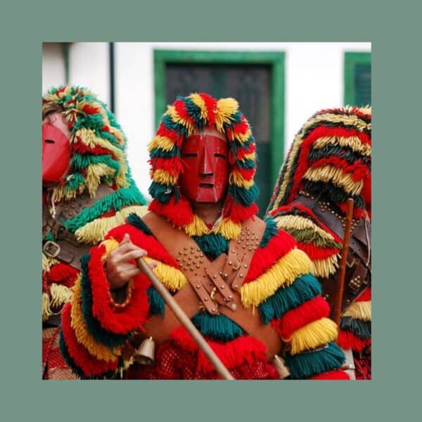 caretos en la portada de cursos patrimonio y museologia